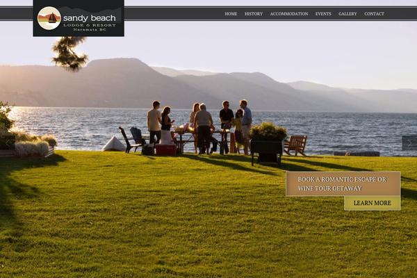 Food & Wine theme site design template sample
