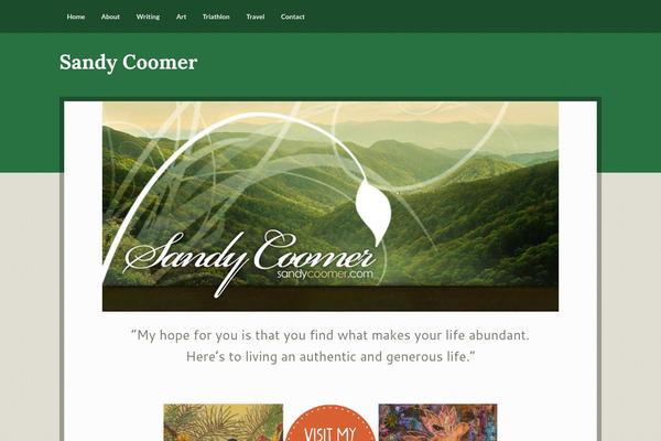 Going Green Pro theme site design template sample