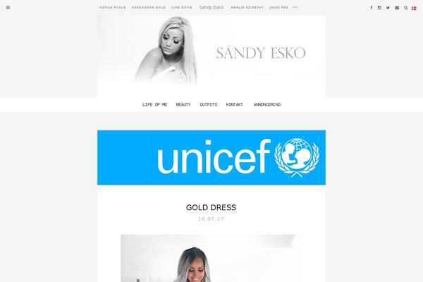 Bloggersdelight theme site design template sample