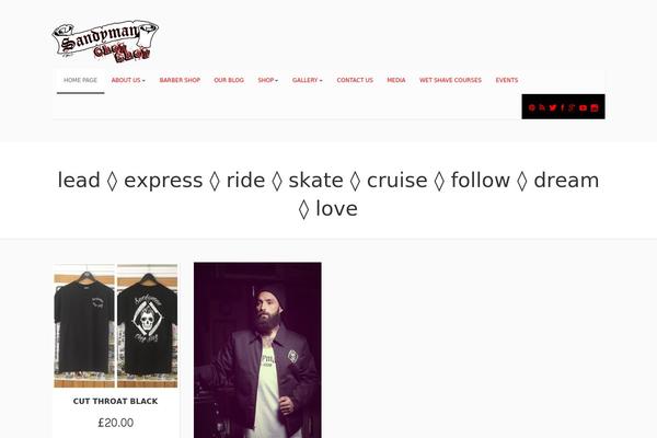 sandymanchopshop.com site used Reverb