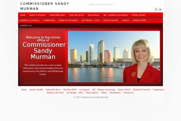 WhiteHouse Pro theme site design template sample
