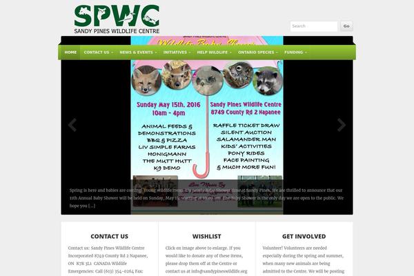 sandypineswildlife.org site used NonProfit