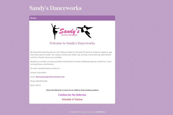 Babylog theme site design template sample