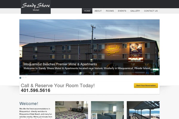 sandyshore.com site used Base-hotel