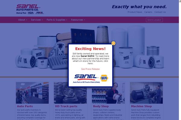 Site using WordPress Store Locator plugin