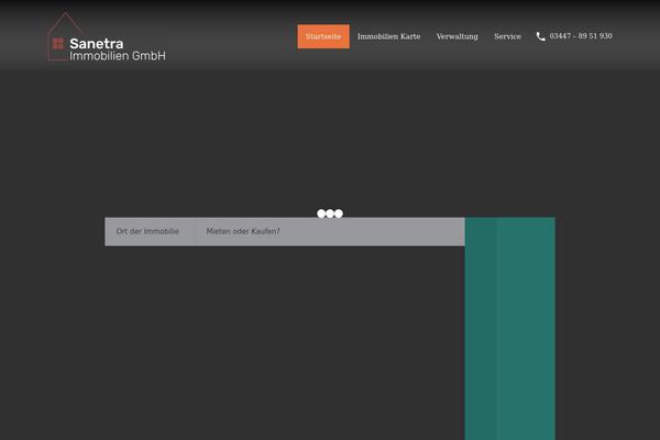 Site using Easy-real-estate plugin