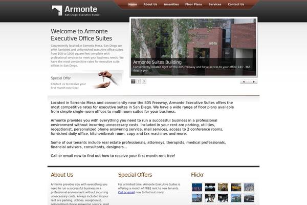 RealEstate theme site design template sample