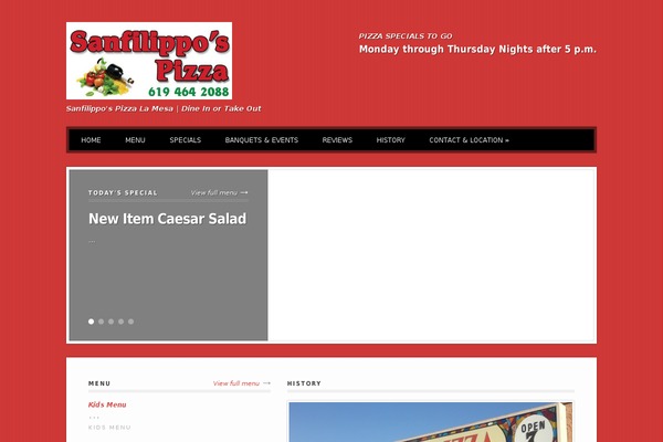 sanfilippospizza.com site used Wp_lucullan5-v1.2