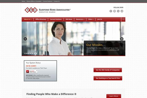 Modernize theme site design template sample