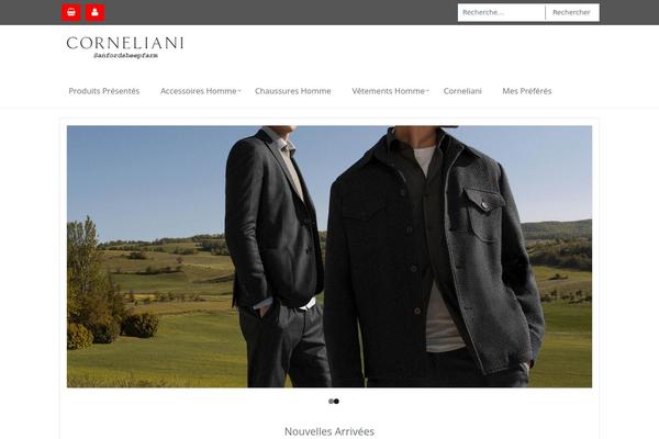 Danfe theme site design template sample