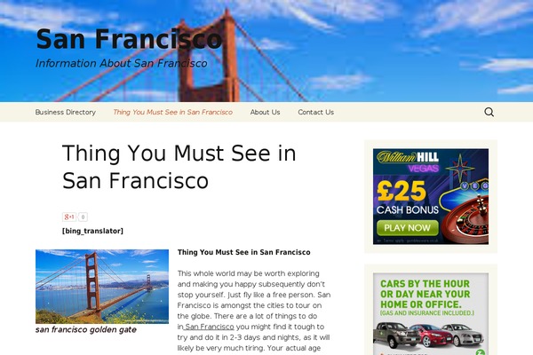 Site using car rental booking engine by Hispacar plugin