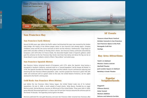 bay-area theme websites examples