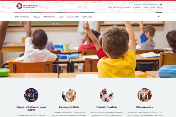 Kidslife theme site design template sample