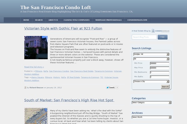 sanfranciscocondoloft.com site used Condo