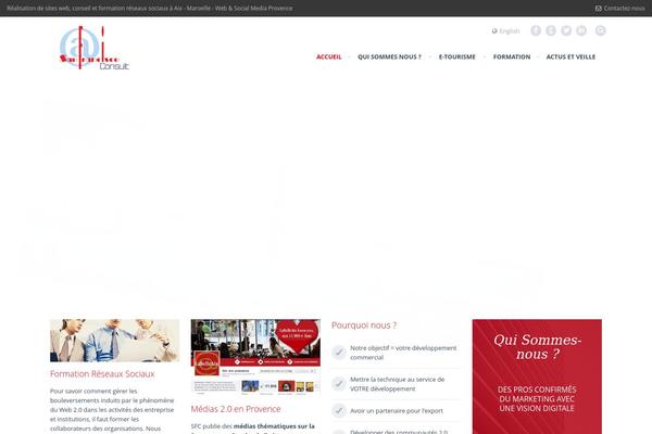 Rocco theme site design template sample