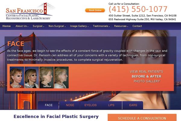 sanfranciscofacialplasticsurgery.com site used Sanfranciscofacialplasticsurgery_com