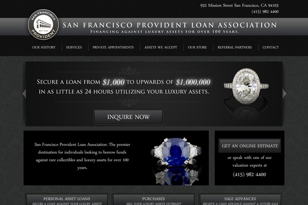 San theme site design template sample