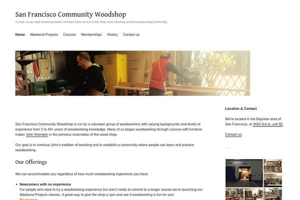 sanfranciscowoodshop.com site used Nano2