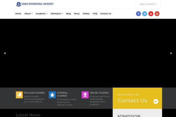 Site using Ed-school-plugin plugin