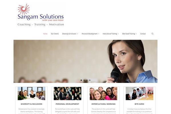 Site using Colorful text widget plugin