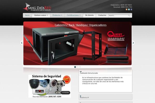 Supermassive theme site design template sample