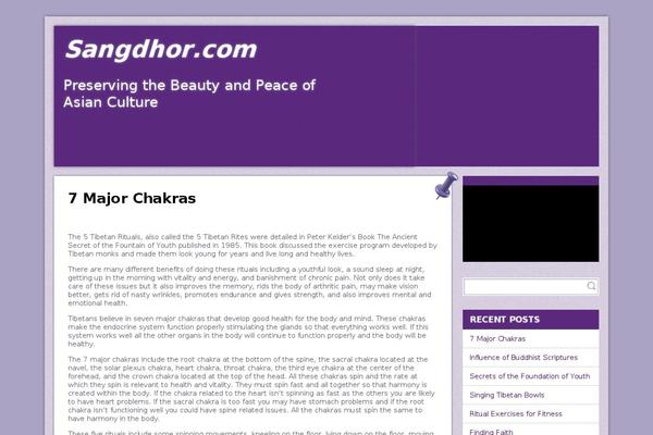 Purple Modena theme site design template sample