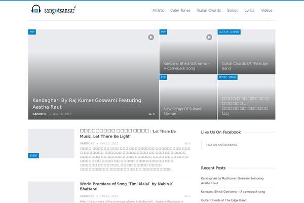 Site using Music Store plugin