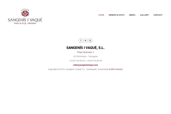 Berg theme site design template sample