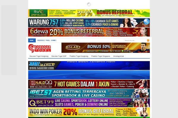 Freshlife theme site design template sample