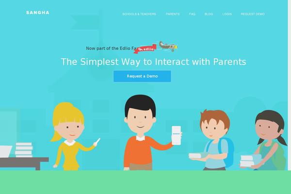 sanghapp.com site used Dropout