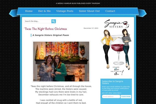sangriasisters.ca site used Wpex-noir