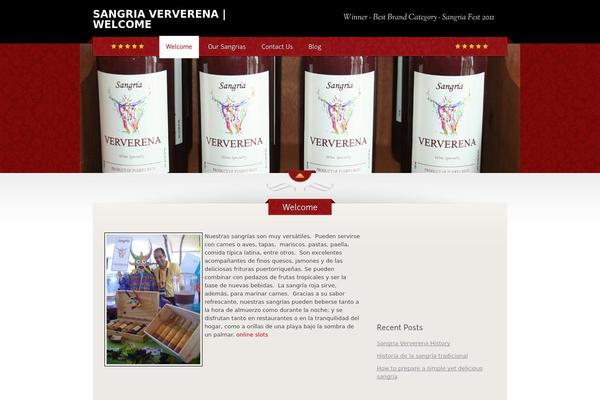 The Restaurant theme site design template sample