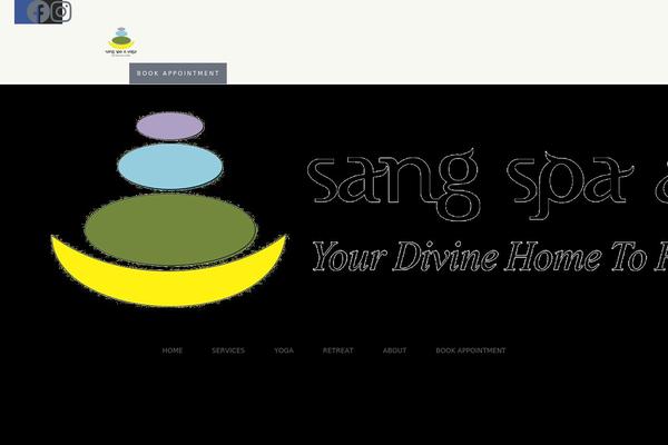 Site using Simple Sticky Footer plugin