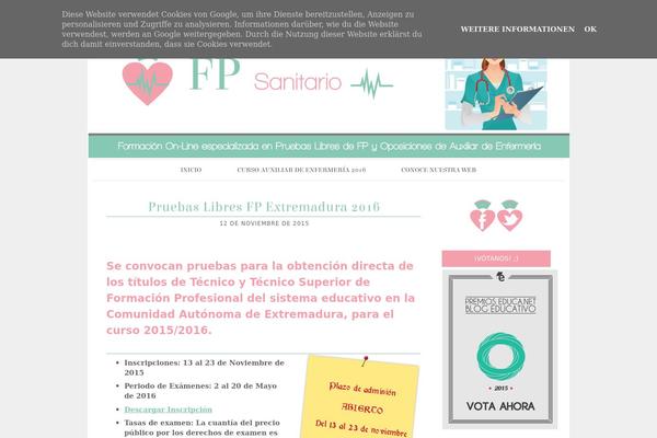 sanidadonline.com site used Wplms-educa