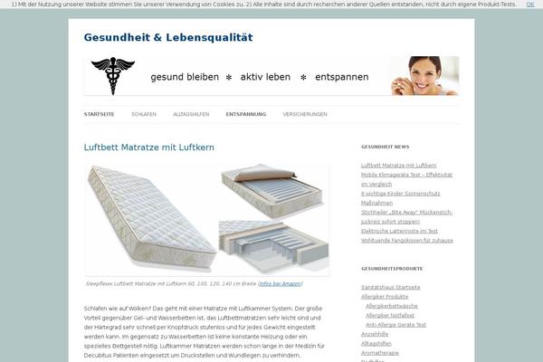 Site using Table of Contents Plus plugin