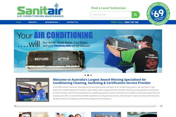 sanitair.com.au site used Bixol