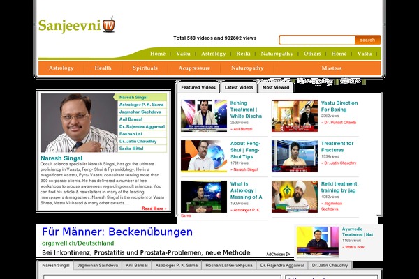 Site using Cactus-video plugin