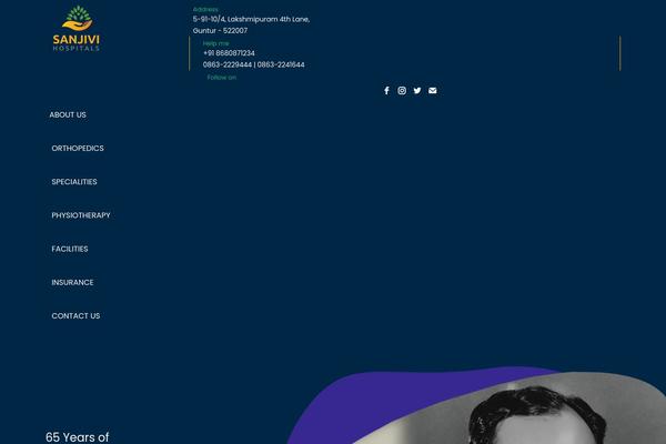 Site using Elfsight-social-media-icons-cc plugin