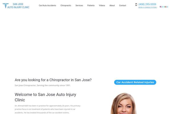 sanjoseautoinjuryclinic.com site used Sanjoseautoinjuryclinic