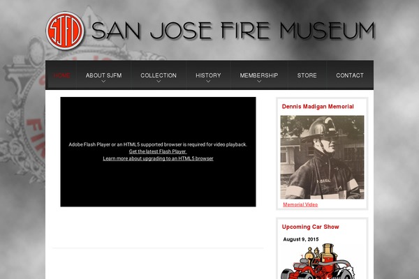 sanjosefiremuseum.com site used Theme1652