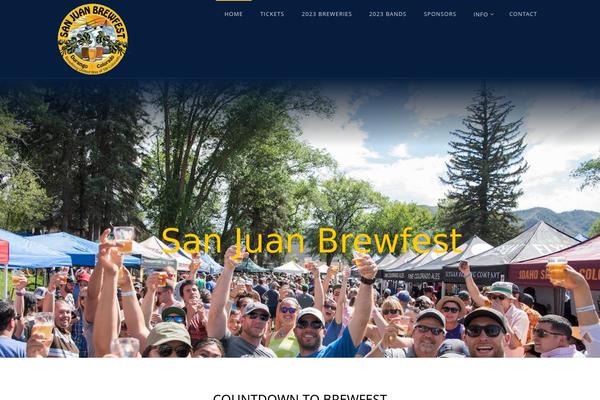 Shindig theme site design template sample