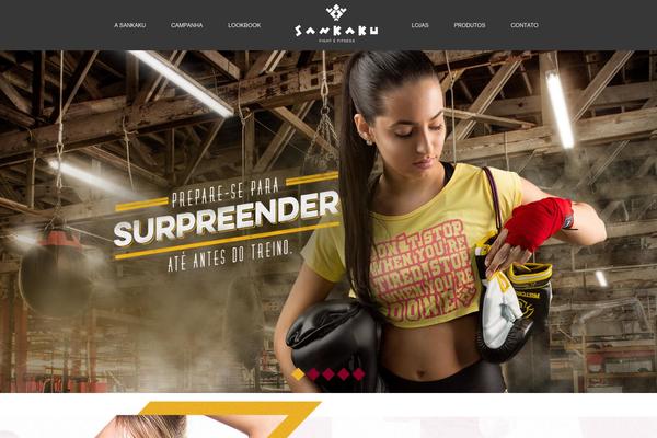 sankaku theme websites examples