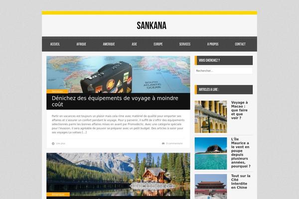 Myst theme site design template sample