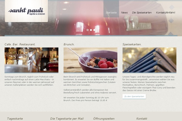 White Rock theme site design template sample