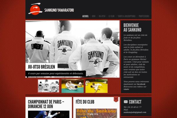 Big Easy theme site design template sample