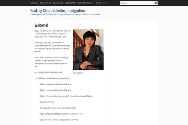 sanlingchan.com site used Infinity