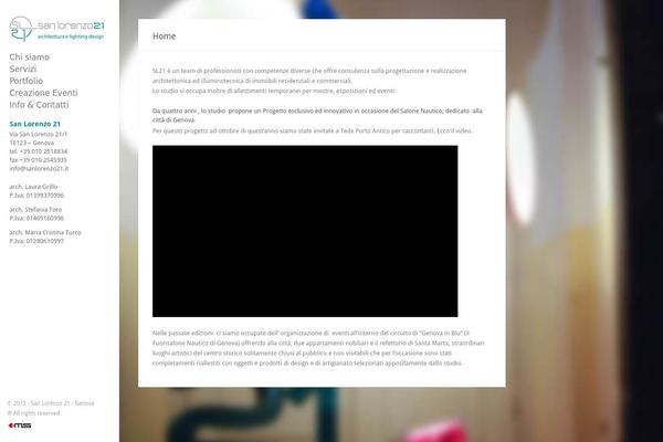 Ink theme site design template sample