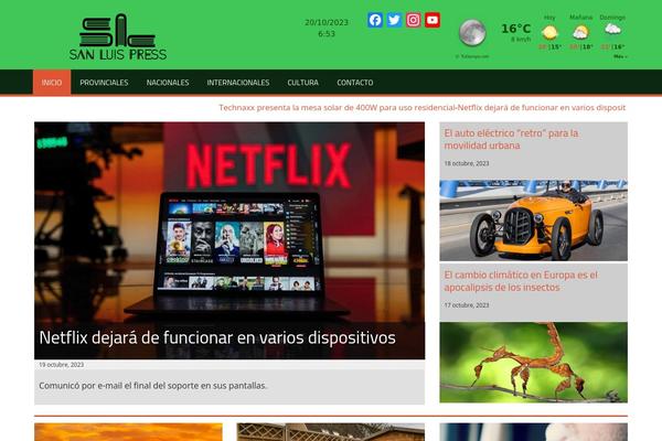 Tortuga theme site design template sample