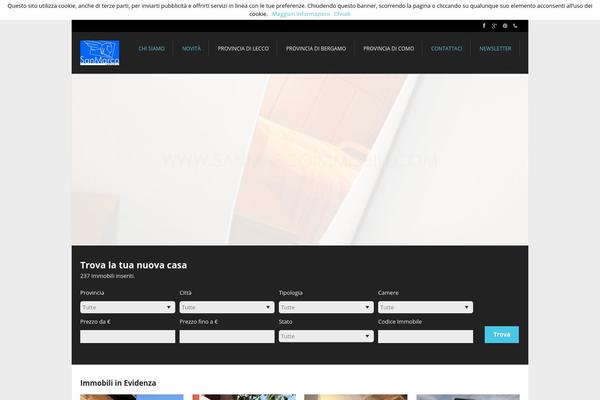 Realestate-5 theme site design template sample
