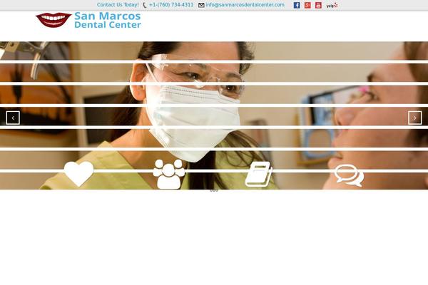 Clinico theme site design template sample